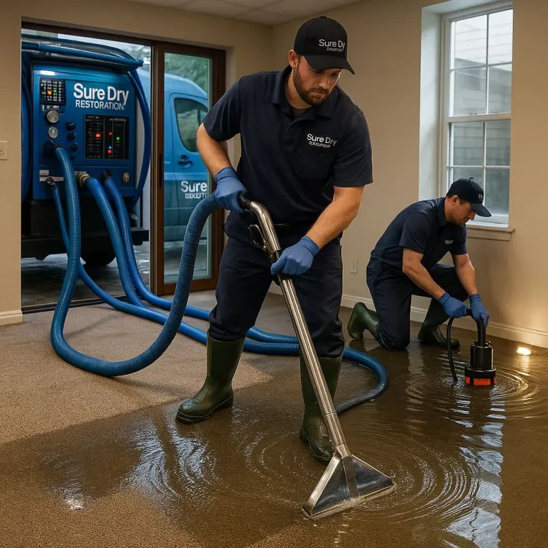 Water Extraction and Removal process in Beaverdale, PA